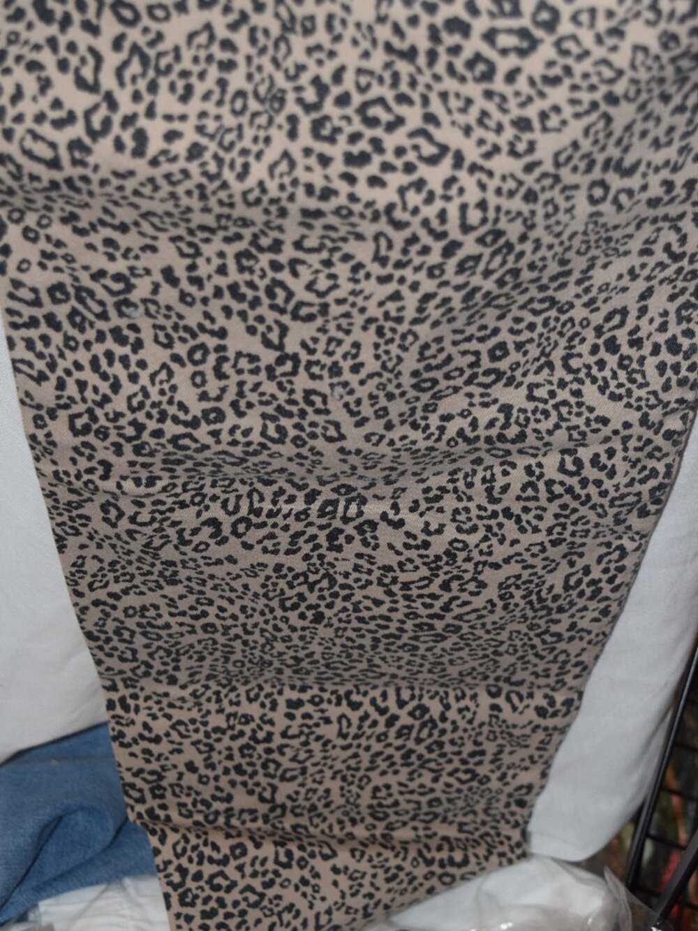 NWT Seven7 Tummyless Skinny Jeans Leopard Animal Print High Rise 22W - Picture 3 of 8